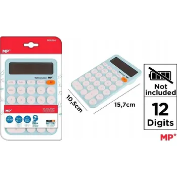 Kalkulačka Modrá stolní kalkulačka MP Main Paper