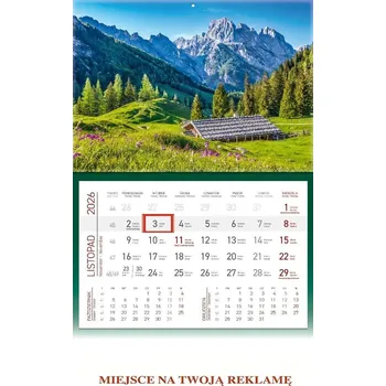 Kalendář Jednodílný kalendář 2026 HORY - HIT