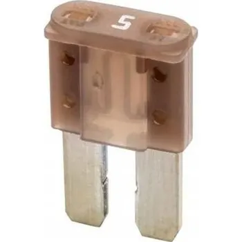 ACI pojistka plochá MIKRO II 5A, sada 10ks