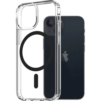 Pouzdro na mobilní telefon AlzaGuard Crystal Clear TPU Case Compatible with Magsafe pro iPhone 13 Mini - černý
