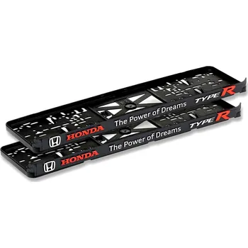 Držák SPZ 3D Podložka pod SPZ HONDA TYPE R (2ks)