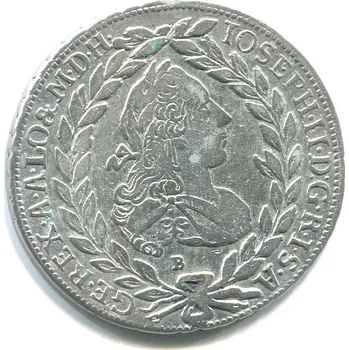 Josef II. 20 Kreuzer 1770/B/EvM-D. Kremnica. Ag.
