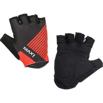 Chránič rukou dětské krátkoprsté rukavice MAX1 Raceday 3-4 černo/červené