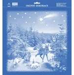ARCH Okenní folie vánoční 33x35 - Vánoce u zvířátek