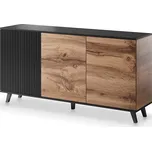 Komoda RANDOM KM-1 dub wotan/černý