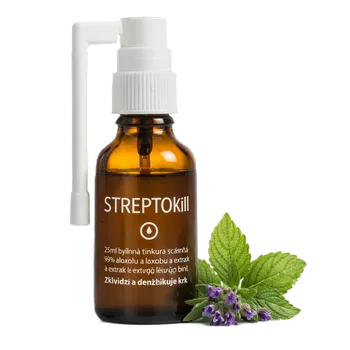 Ústní sprej STREPTOKILL Streptokill Kapky do krku – okamžitá přírodní úleva s ústním aplikátorem 25 ml