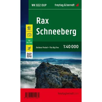 WK 022 OUP Rax - Schneeberg 1:40 000 / turistická mapa (kapesní)