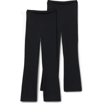 Dámské legíny 721080 - Tchibo - Dětské legíny flared - dámské - vel. 146/152 - barva: černá