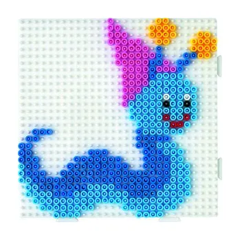 Dětské navlékací korálky Podložka - velký čtverec napojovací