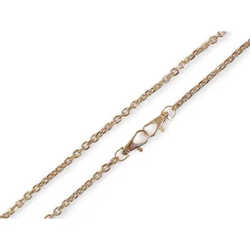 Řetízek na kabelky s karabinou délka 120 cm, barva 2 růžové zlato