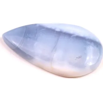 Korálek Kabošon Blue Opal č.1472 (31x18x5mm)
