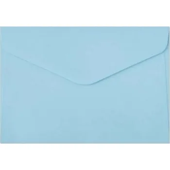 Obálka Ozdobné obálky Smooth - B6, 130 g/m2, modré, 10 ks [A]