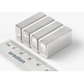 Dekorativní magnet Neodymový magnet kvádr 30×15×8 mm - N38