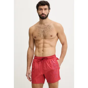 Plavkové šortky BOSS 50514502 červená 33A, vel. XXL