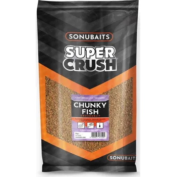 Návnadová surovina Krmítková Směs Sonubaits 2kg Super Crush Chunky Fish
