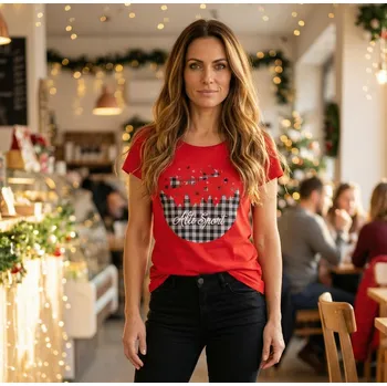 Dámské tričko Dámské tričko ALTISPORT VANOCE01W122 ČERVENÁ S