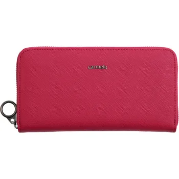 Peněženka Velká dámská kožená peněženka Carmelo 2123 Fuchsia