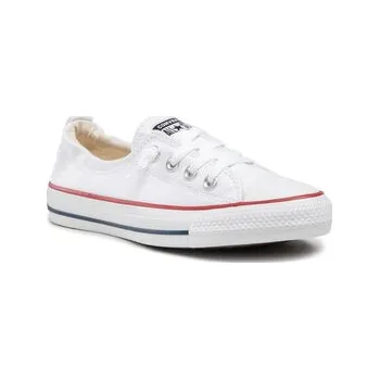 Pánské tenisky Plátěnky Converse Chuck Taylor All Star Shoreline Slip 537084C Bílá 41_5