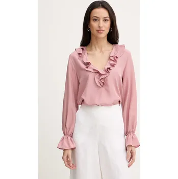 Dámská halenka Hedvábná halenka Marella GAZZA 2613111014200 růžová 30X, vel. 36