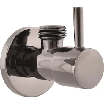 Ventil Slezák rav Ventil rohový s keramickým vrškem 1/2"x 1/2", Metal Grey - lesklá RV0212MGL, RAV Slezák