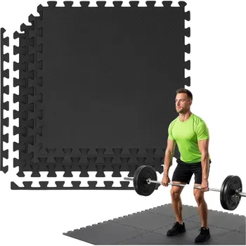 podložka na cvičení Actiget Pěnová podložka na cvičení 60x60x2 cm sada 4ks ACT0034 grafitová