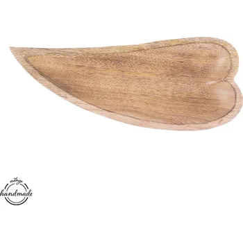 Servírovací tác MANGO srdce 38x15,5 cm