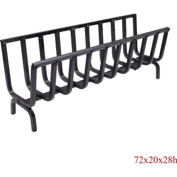 Rošt do krbu a kamen Krbový rošt-kovový 72x20