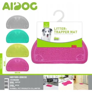 Obraz Půlkruhová podložka do záchodu pro kočky 60x36 cm