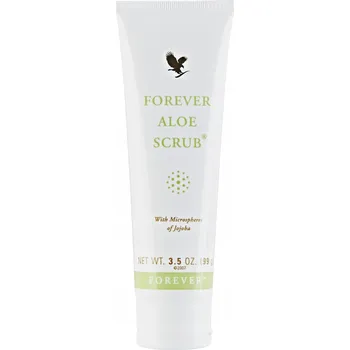 Pleťový peeling Forever Aloe Scrub pleťový peeling s aloe vera 99g