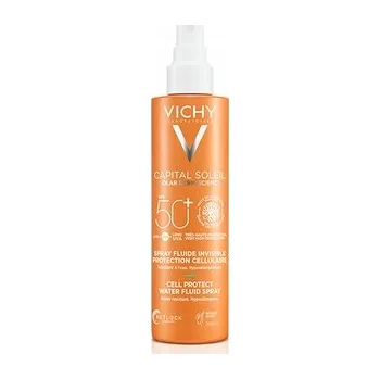 Přípravek na opalování Vichy Capital Soleil Cell Protect UV ochranný sprej na tělo SPF 50+