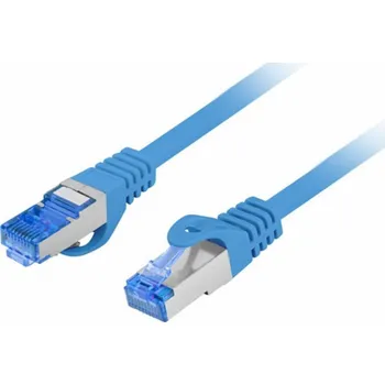 Síťový kabel Lanberg Patchcord cat.6a S/FTP LSZH CCA 0,25m modrý Fluke