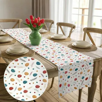 ubrus Napron Velikonoční vajíčka barevná 65x65