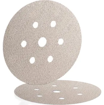 Brusný kotouč Hermes 6208787 | Brúsny výsek na suchý zips 150 mm, 6 x / Ø 80 mm, stredový otvor 18 mm Z120, VC 154-Longlife