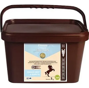 Doplňkové krmivo pro koně FITMIN Biotin 1,5 kg