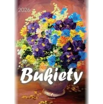 Kalendář Kalendarz 2026 wieloplanszowy B4 Bukiety