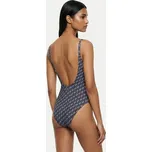 Guess Jednodílné plavky E6GJ47 KCBJ0 Tmavomodrá XL