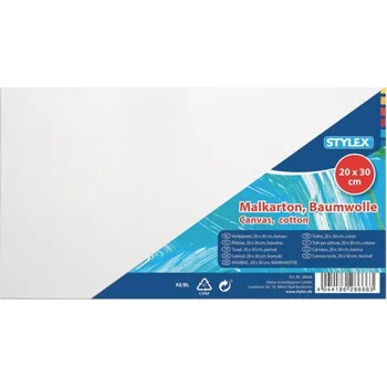 Stylex Plátno na kartonu Bavlna 24x30 cm