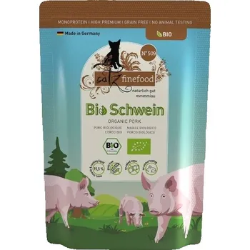 Krmivo pro kočku Kapsička CATZ FINEFOOD Bio No.509 s bio vepřovým 85g