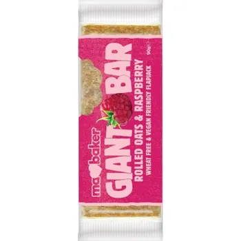 Ma Baker Giant bar Obří Ovesná tyčinka malinová (90g)