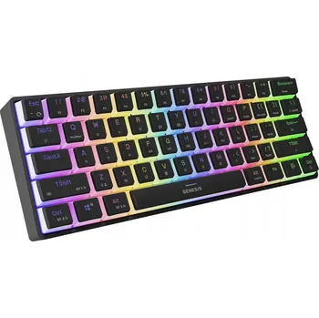 Klávesnice Bezdrátová mechanická klávesnice GENESIS Thor 660 RGB G2 Brown NKG-2196