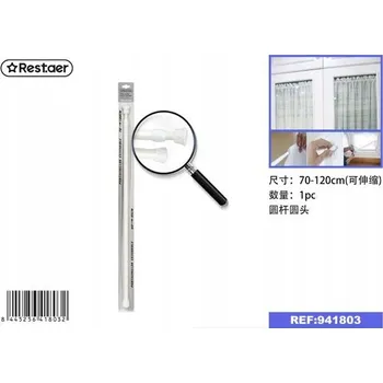 Věšák Rest.aer - Bílý věšák na ručníky 70-120 cm