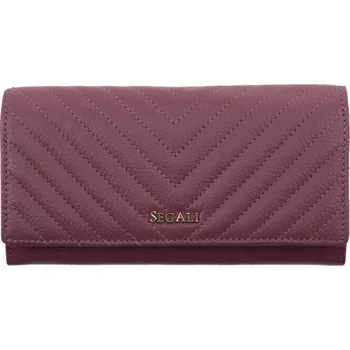 Peněženka Dámská kožená peněženka Segali Kavya fialová