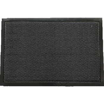 Rohožka Dveřní rohož Domoletti 3D, černá, 40 cm x 60 cm x 1 cm