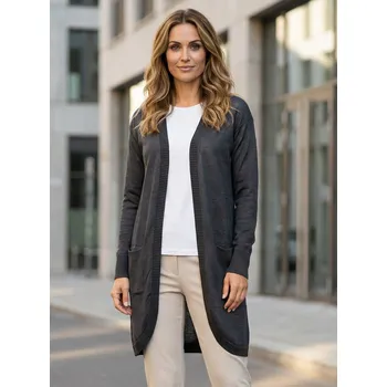 Dámský svetr Dámský kardigan ALTISPORT DIARA LPLS088 ŠEDÁ S
