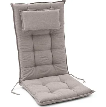 Podsedák 719172 - Tchibo - Polstrování na židli s vysokým opěradlem, hnědošedá