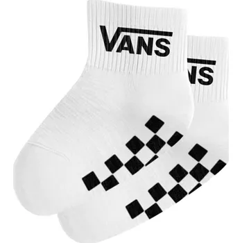 ponožky dětské 2 páry VANS Classic Crew CHECKERBOARD KIDS White - 12