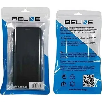 Pouzdro na mobilní telefon Flipové pouzdro Beline pro Samsung Galaxy S22, černé