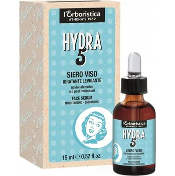 Pleťové sérum Hydratační sérum na obličej Hydra 5, 15 ml Vintage L'Erboristica