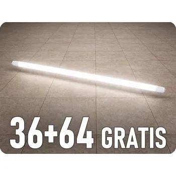 LED trubice LED trubice T8 23W, 2380lm, G13, 150cm, 36+64 zdarma! Studená bílá [216747]