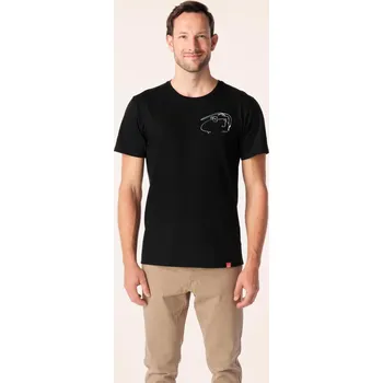 CityZen - XICHTY Pánské tričko AGEN černé s potiskem FLEGO 6XL